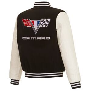 Vintage Camaro Reversible Varsity Jacket (Auto)